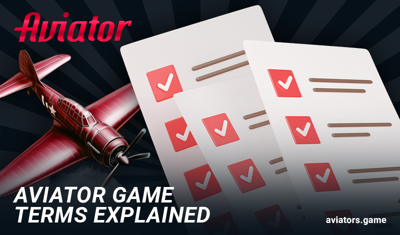 What terms are used in Aviator Online